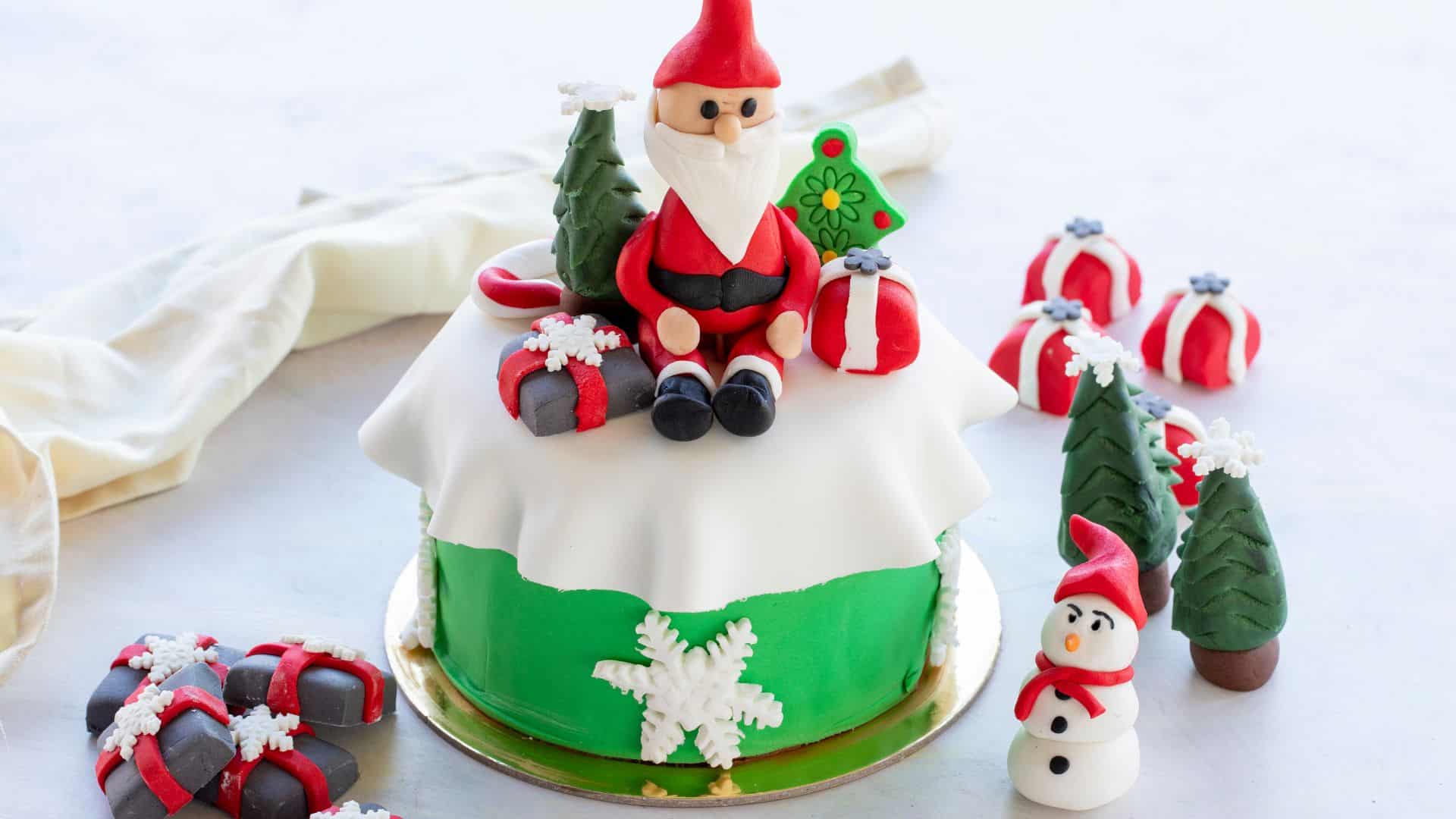 gâteau de noël