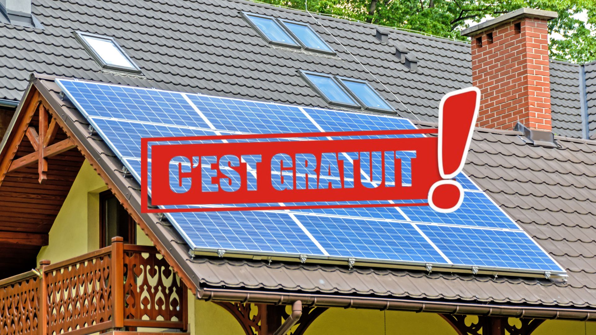 panneaux solaires gratuit