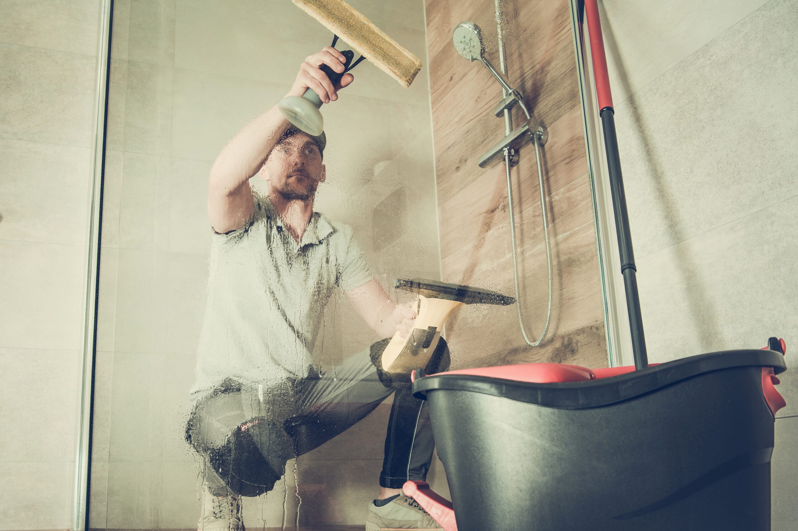 bathroom shower maintenance