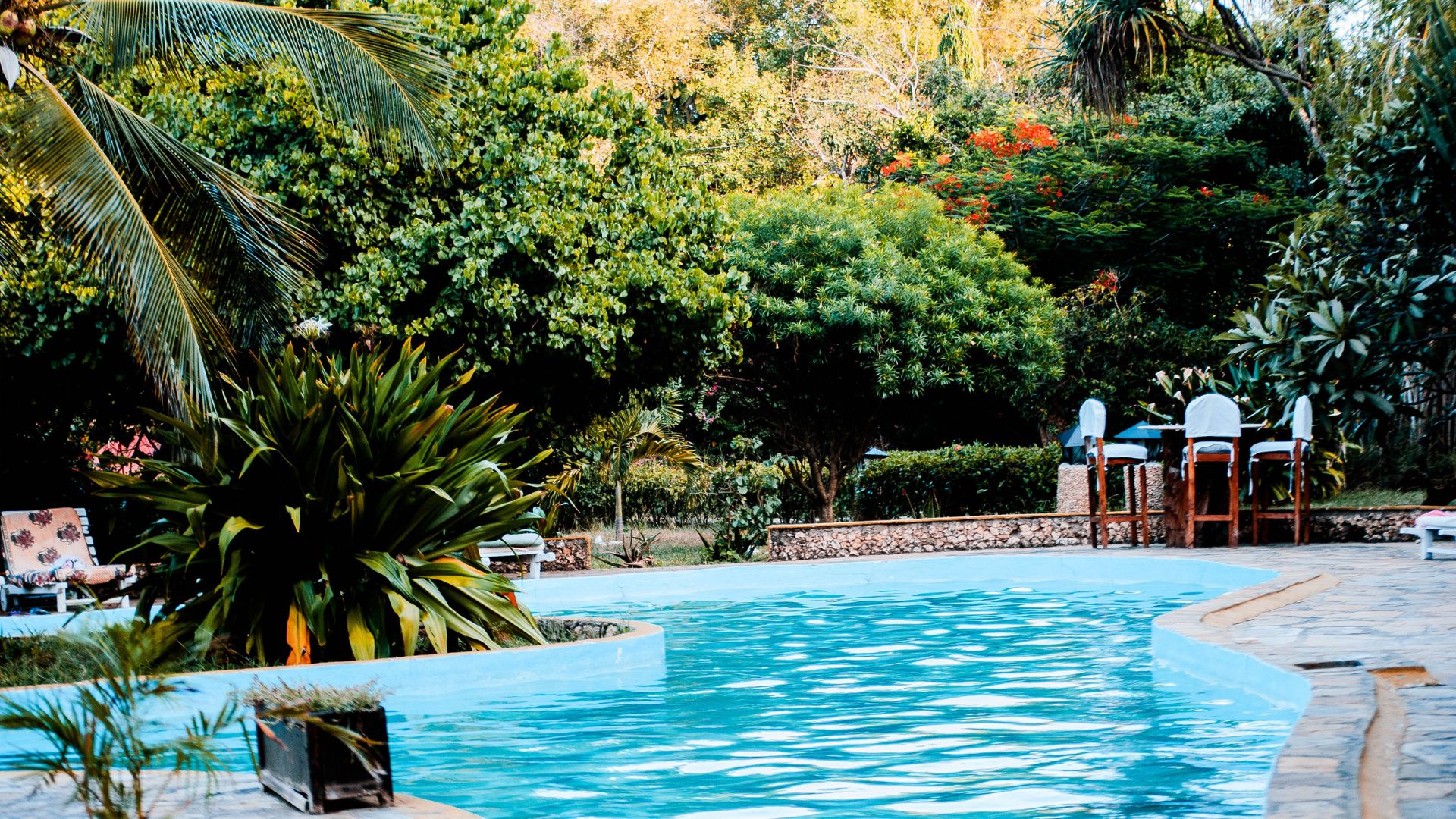 espace autour de votre piscine