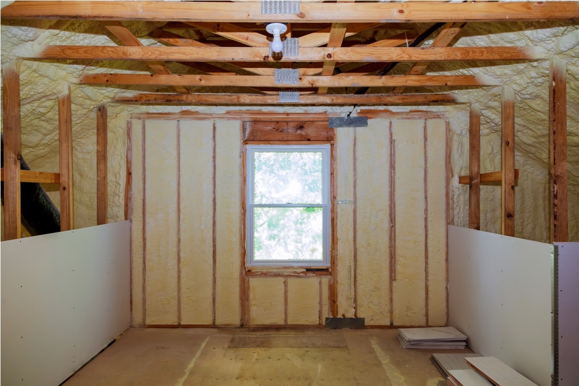 insulation of attic with fiberglass cold barrier a 2022 11 12 10 56 55 utc