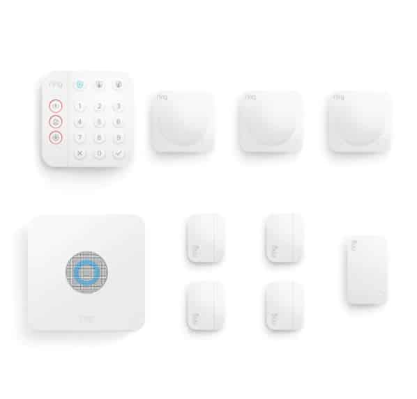 Ring Alarm Kit 10 pieces (2e gén.) + Indoor Cam par Amazon