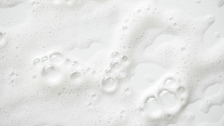 mousse dans mon spa