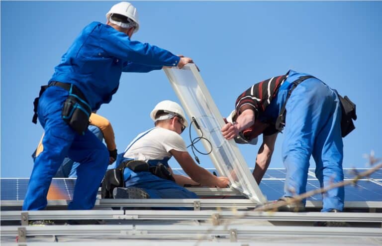 installing solar photovoltaic panel system on roof 2022 05 16 16 02 19 utc
