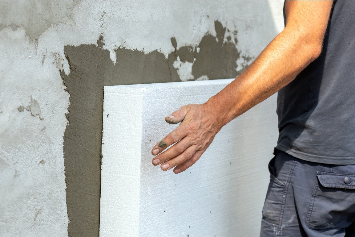 insulation of facade wall with styrofoam sheets p 2022 01 24 22 40 55 utc