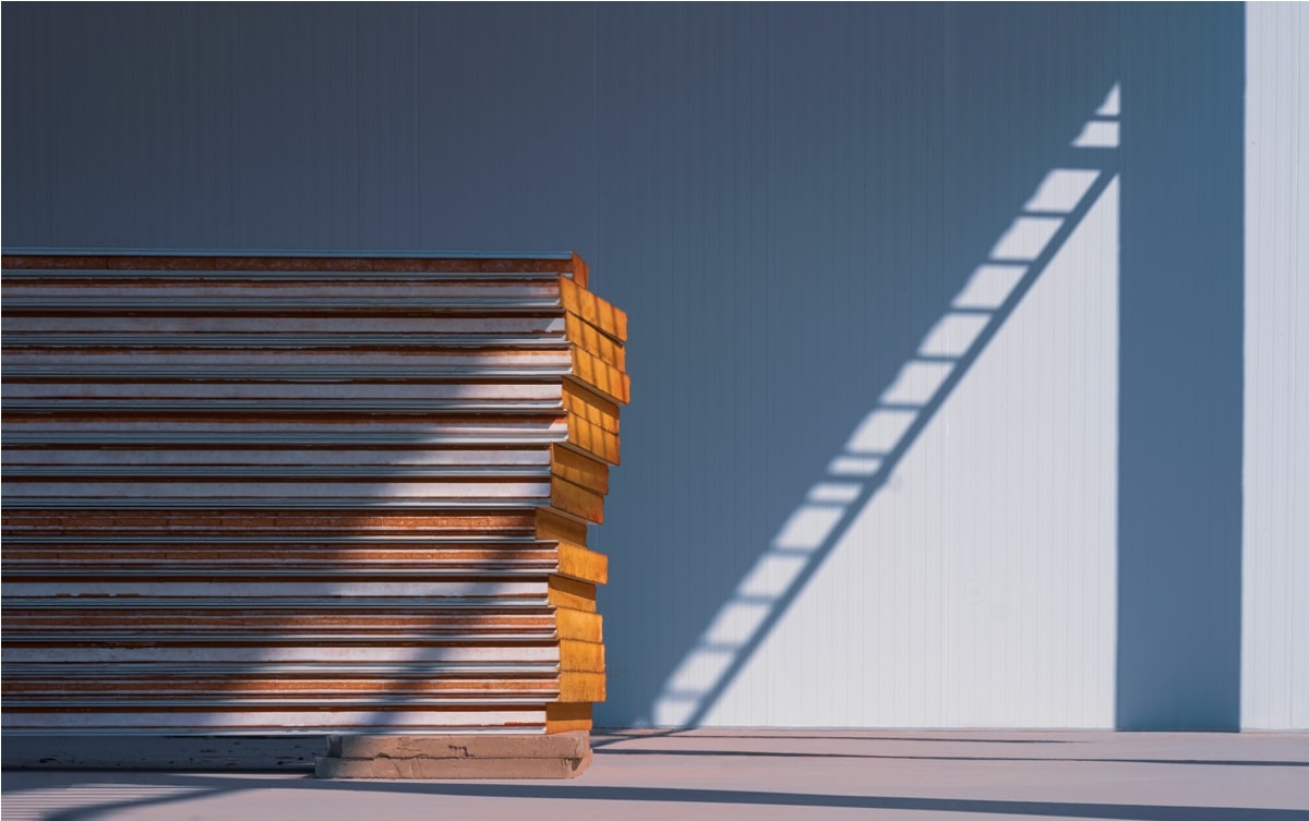 stack of sandwich panel with light and shadow on c 2022 11 04 23 54 24 utc