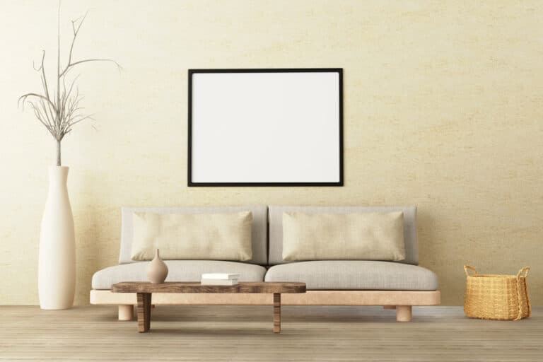 horizontal poster mockup in neutral style interior 2023 11 27 05 06 12 utc