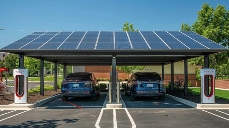 Les avantages des carports solaires connectés