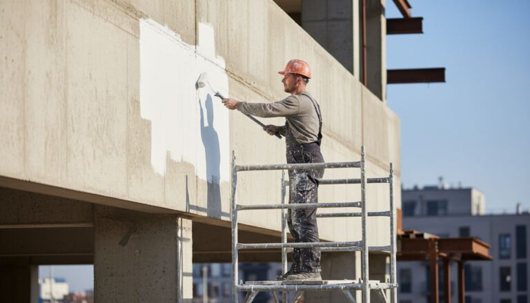 peintre protection facade